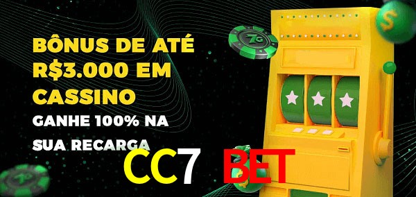 CC7 Bet melhor bônus de depósito